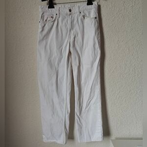 &DENIM white jeans